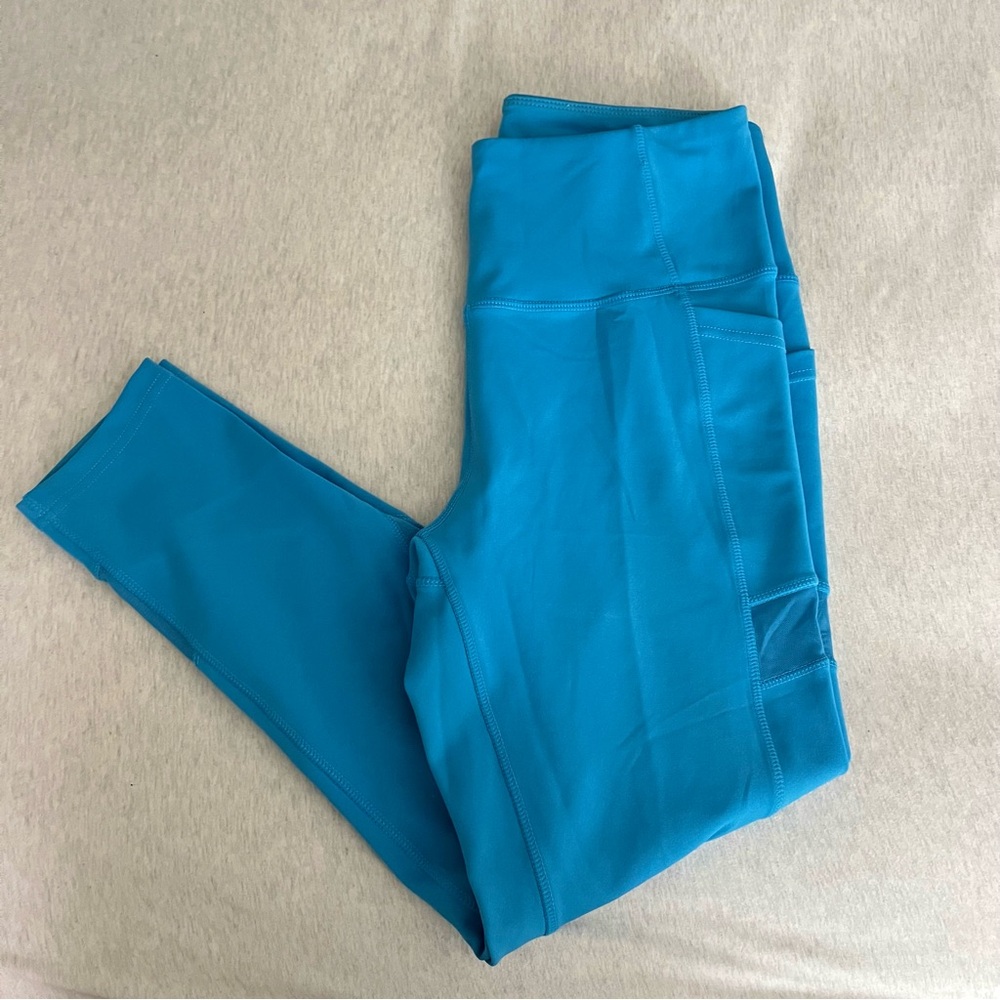 Nicole Miller Sport Blue Leggings